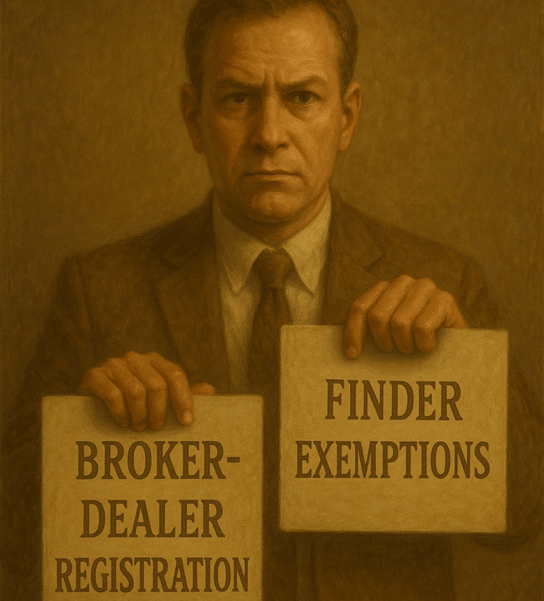Broker-Dealer Registration and Finder Exemptions
