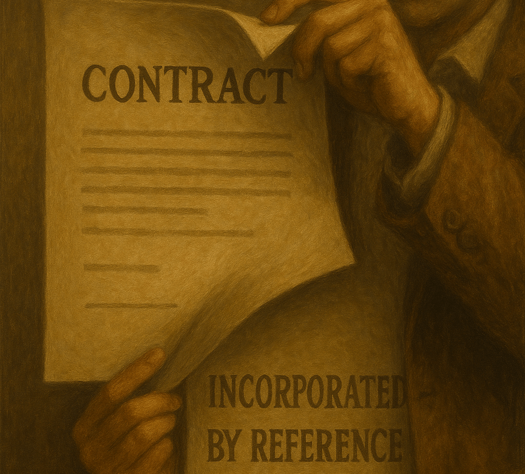 Hidden Contract Terms: Incorporation by Reference