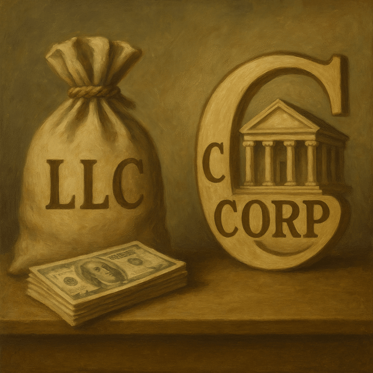 LLC vs. C-Corp: How Do I Structure for Scalability?